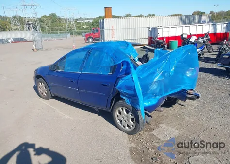 2004 Dodge Neon Sxt из США, поврежденный, VIN 1B3ES56C54D527403